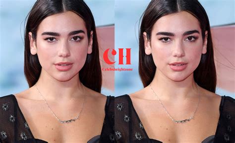 dua lipa height|dua lipa height in feet and inches.